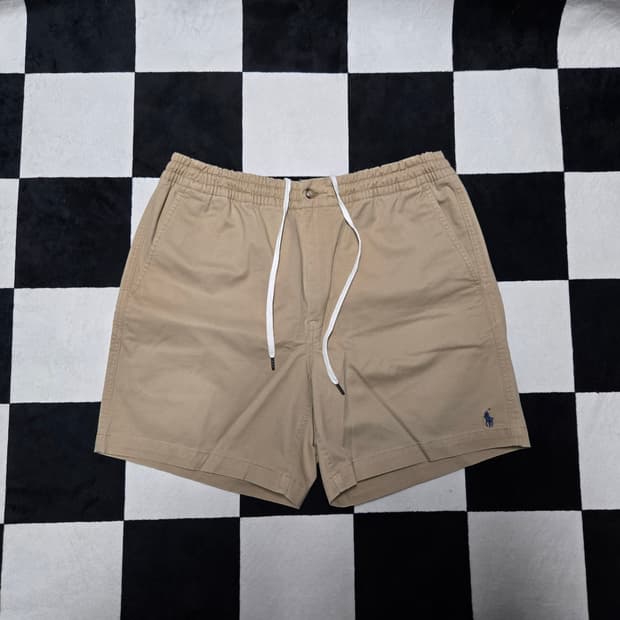 M 폴로랄프로렌 프렙스터 반바지 베이지