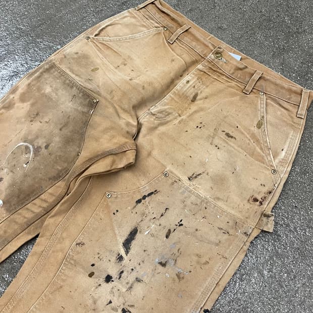 Carhartt 더블니 워크 팬츠 (32“)