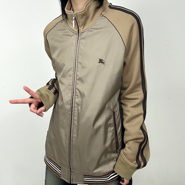 Burberry 버버리 블랙라벨 기마로고 져지 자켓