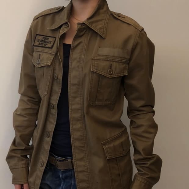 히스테릭 글래머 앤디워홀 셔츠 자켓