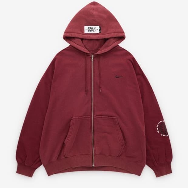 나이키 x 마틴 로즈 풀집 후드 팀 크림슨