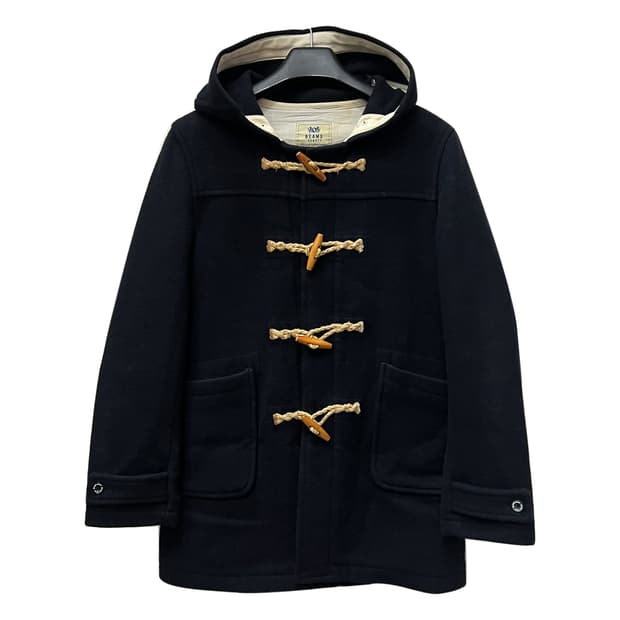 BEAMS 빔즈 빈티지 울 더플 코트 L