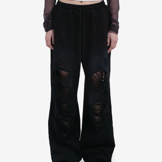 데프가먼츠 디스트로이드 스웻팬츠