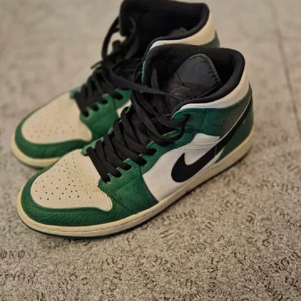 나이키 조던 미드 290 파인그린 흰초 초록 조던1
