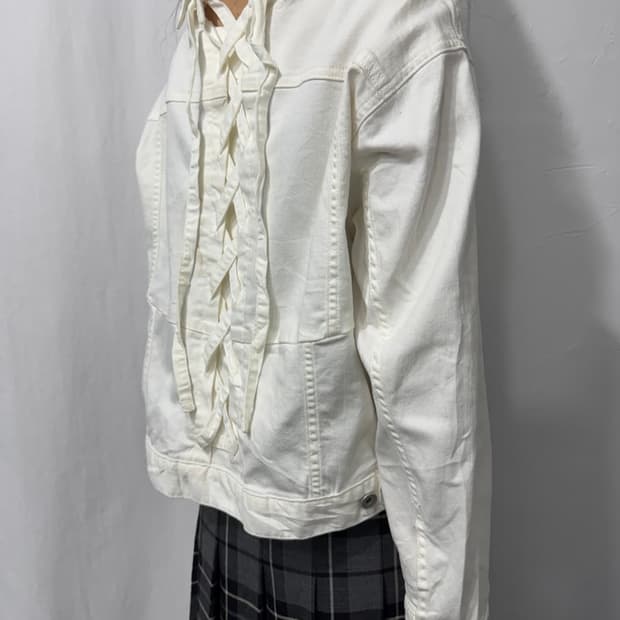 white design jacket 빈티지 자켓