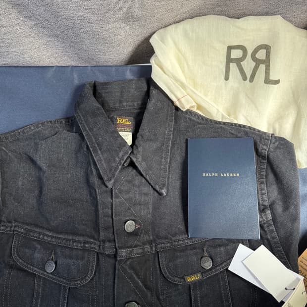 RRL 더블알엘 lot271 흑청 M사이즈