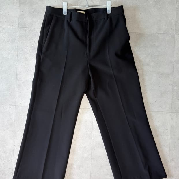 렉토 블랙 와이드 팬츠 XL