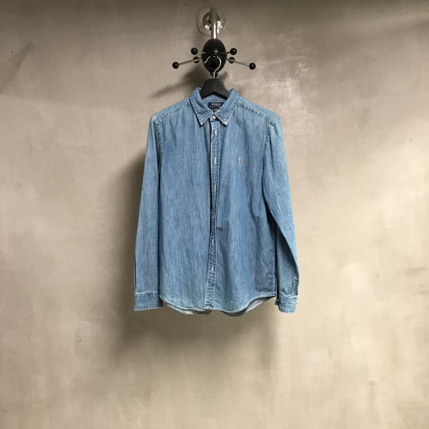 폴로 랄프로렌 QR 데님 셔츠 XL18-20