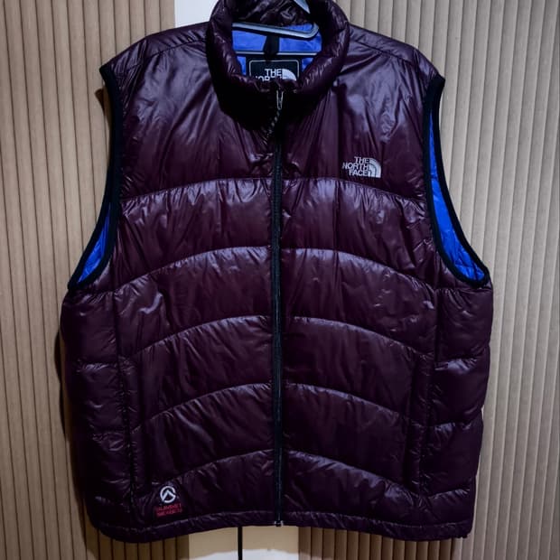 110 노스페이스 아콘 오리털 패딩조끼