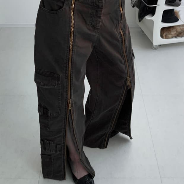 [개인소장] Zipper Cargo Pants