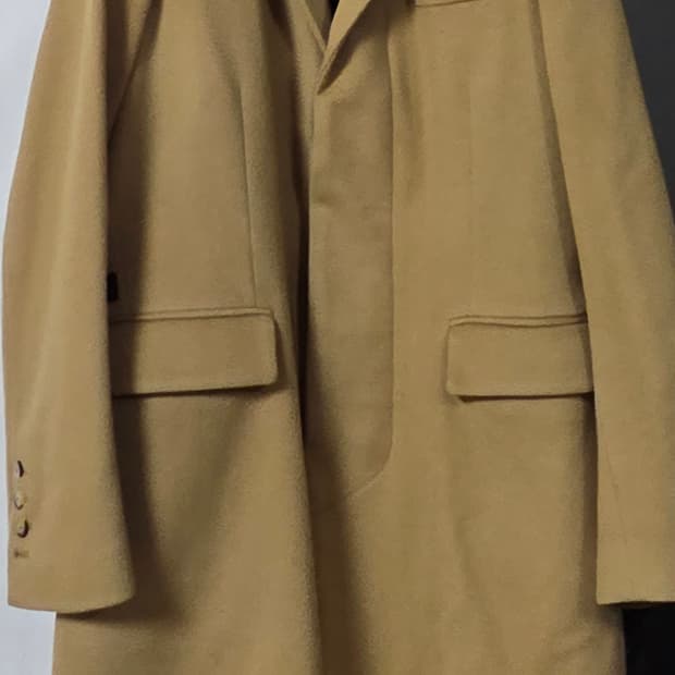 Ann demeulmeester back strip coat