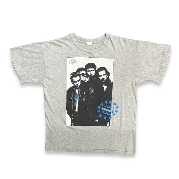 1993' U2 Live in DUBLIN 티셔츠 L