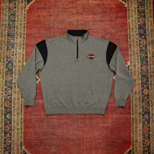 할리데이비슨 하프집업 스웻 판매