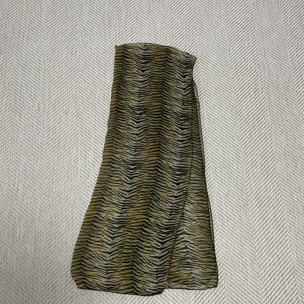 빈티지 레오파드 머플러