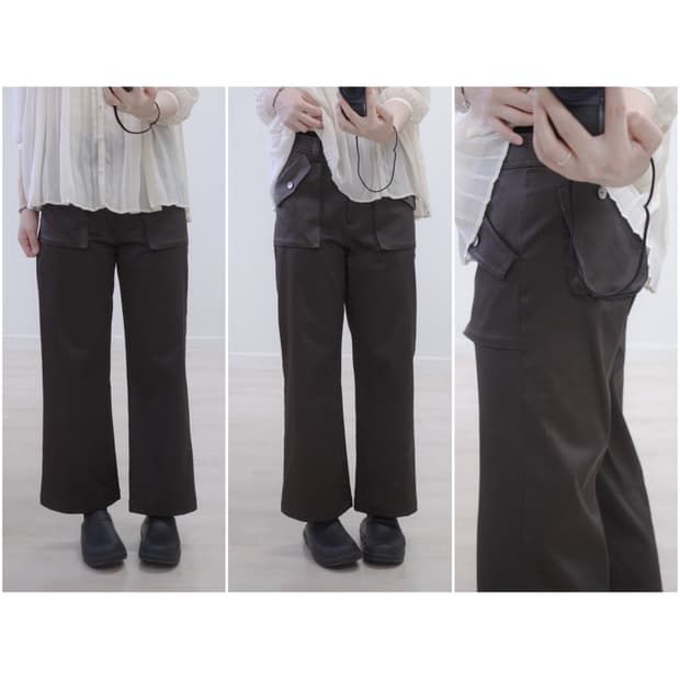 Harpers bigot brown capri pants