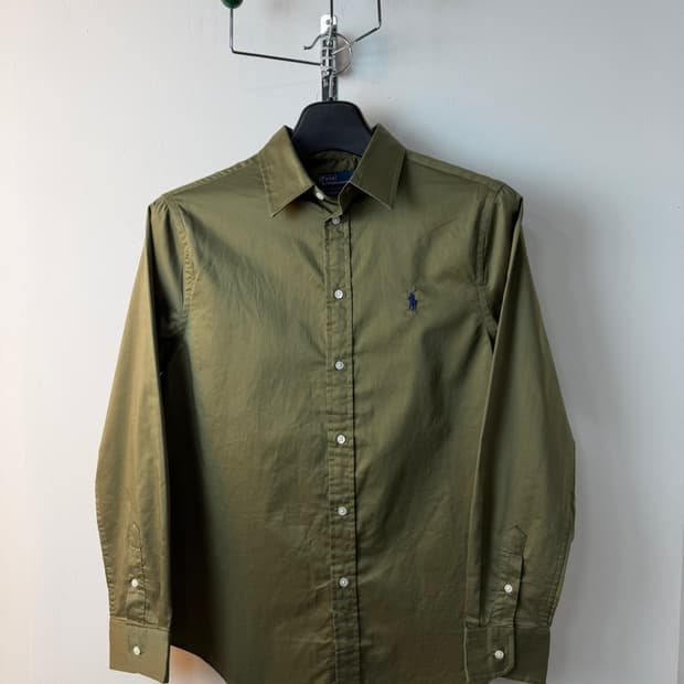 폴로 랄프로렌 코튼 트윌 셔츠 