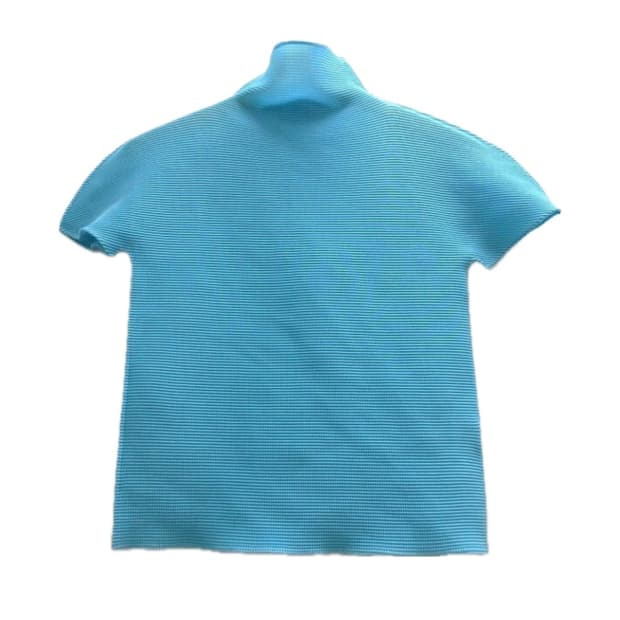 Issey Miyake me stretch pleats top