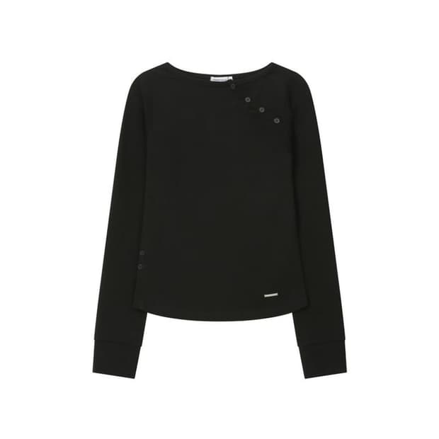 미세키서울 버튼 롱슬리브 블랙 1사이즈