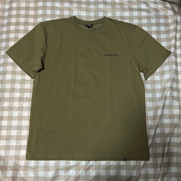 에디바우어 반팔 카키 XL 에디 바우어 반팔티 국방 카키색