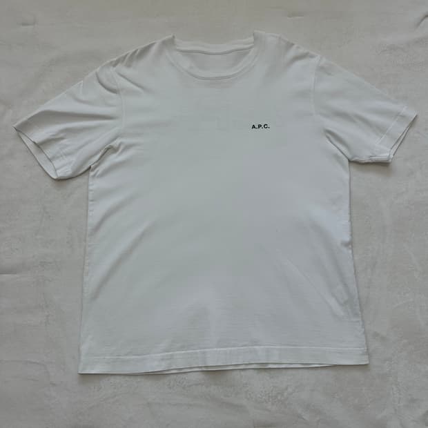 A.P.C. 아페쎄 로고 티셔츠