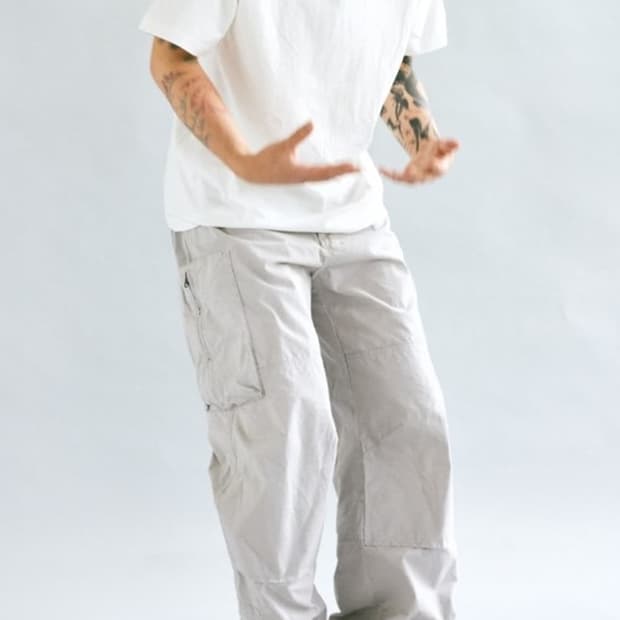 [3]해칭룸 집 카고 팬츠 라이트그레이
