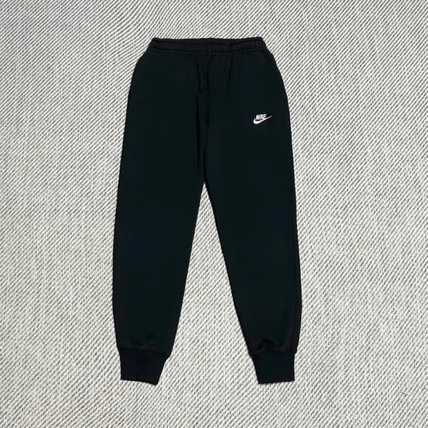 [L] Nike 나이키 기모 블랙 베이직 조거팬츠