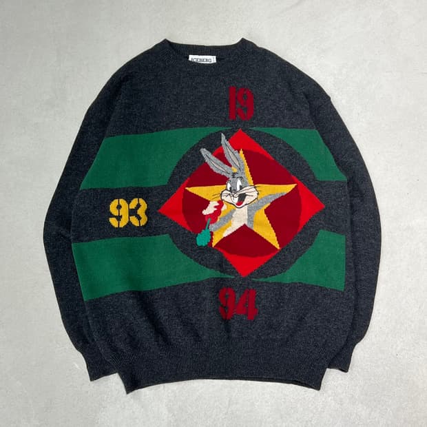 90's 아이스버그 니트 s09276