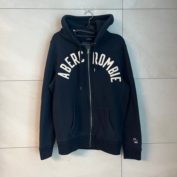 아베크롬비 스펠로고 후드집업 [L]