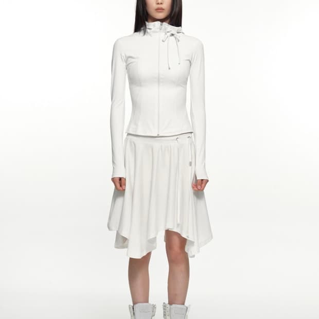 나체 트랙 후디 집업 