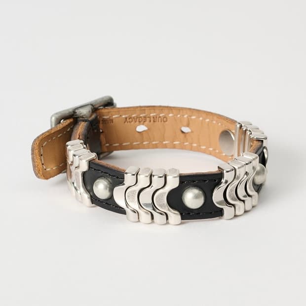 아워레가시 25fw WAVE BRACELET 팔찌/블랙