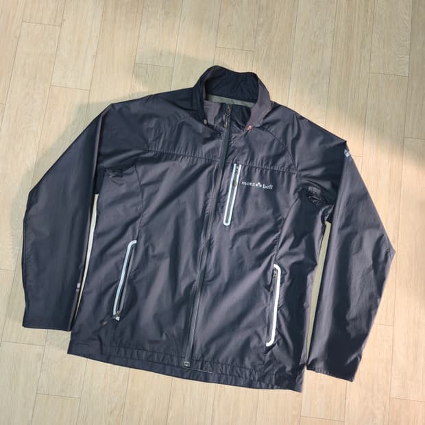 L) 몽벨 윈드스토퍼 다크그레이 바람막이 자켓
