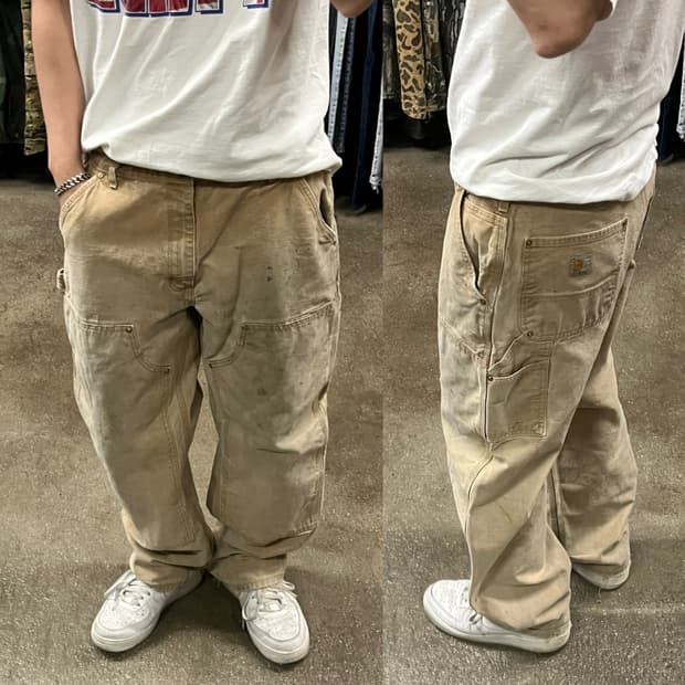 Carhartt 더블니 팬츠 (35“)