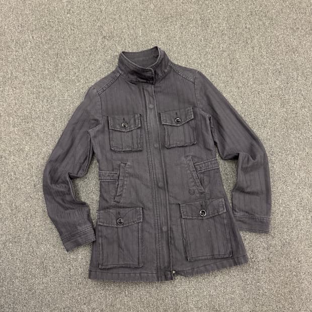 S)Stussy girls 빈티지 여성 4포켓 야상 자켓