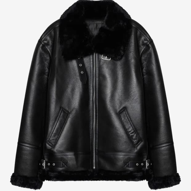 레프트서울 무스탕 판매합니다.