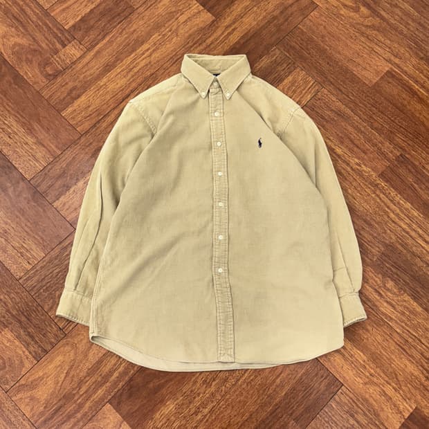 100 폴로 랄프로렌 베이비 코듀로이 남방 셔츠 