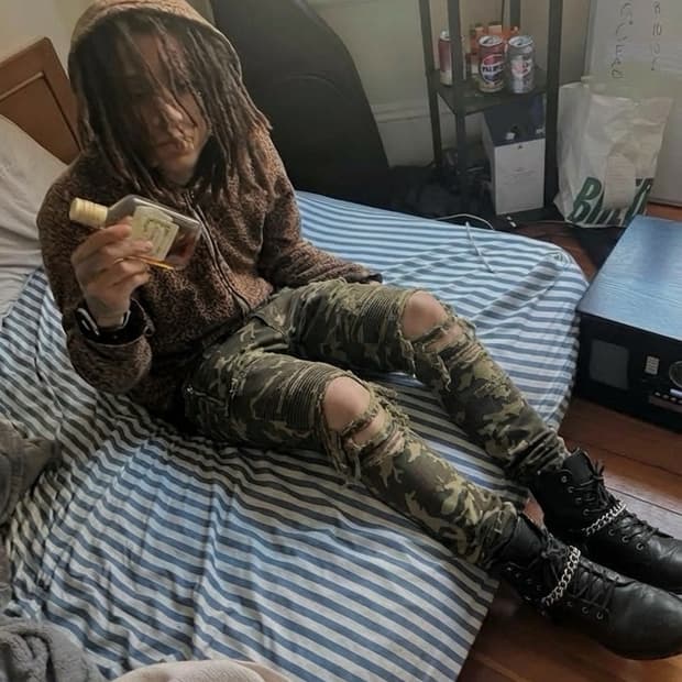 발망 카모 무파 디스 데님