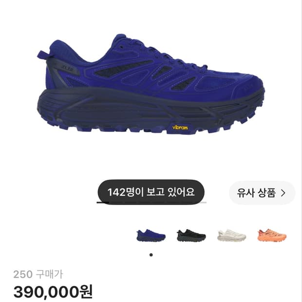 엑슬림 호카 코발트 블루 250