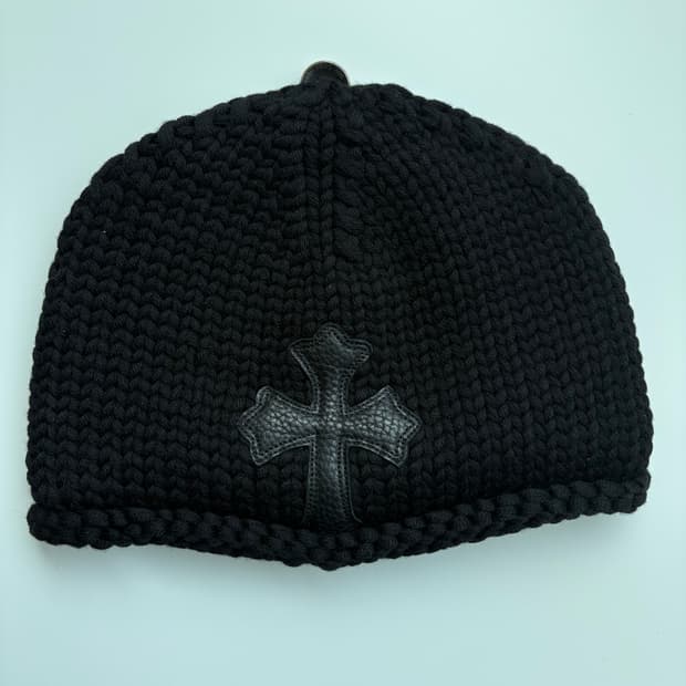 크롬하츠 크로스패치 캐시미어 비니