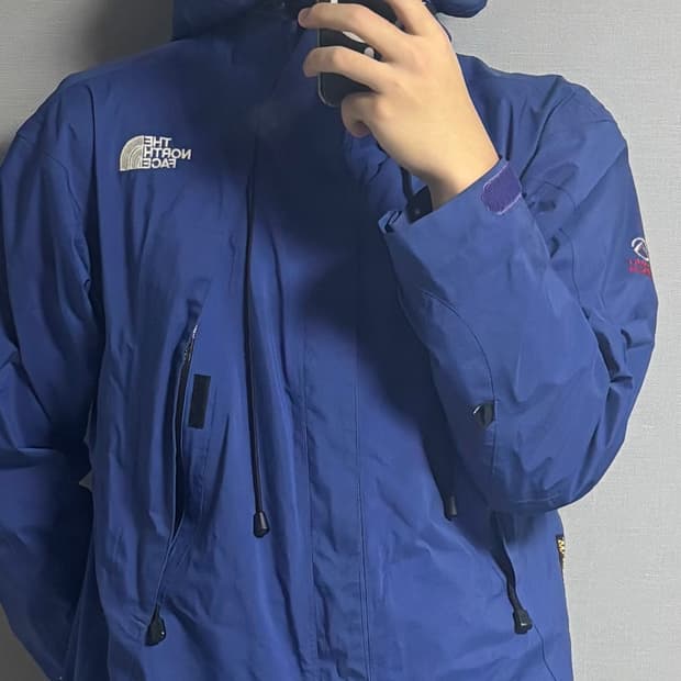 노스페이스 고어텍스 자켓 마린블루 바람막이 (100사이즈)