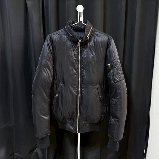 Rick Owens 18aw hooded down bomber