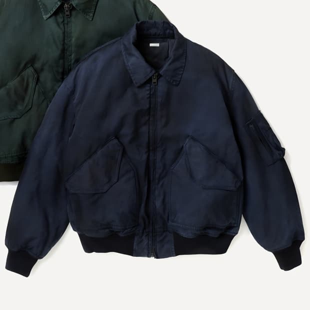 [3] 26ss 아프레쎄 실크 CWU-45 네이비 3사이즈