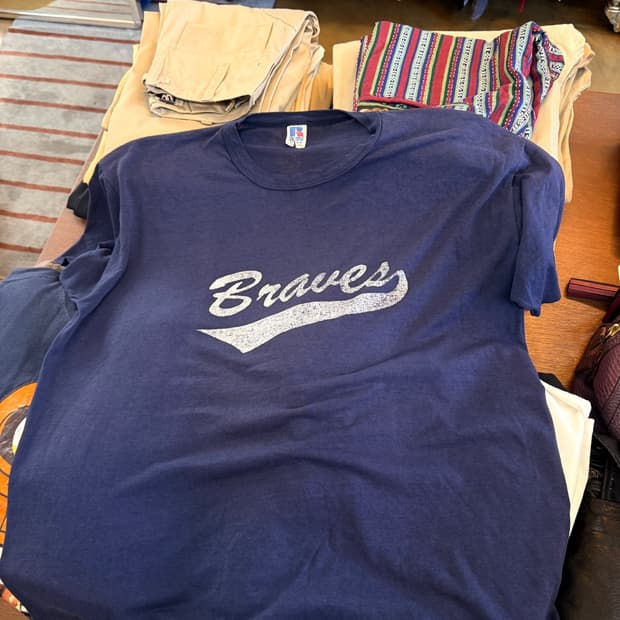 80s 러셀 Atlanta Braves mlb