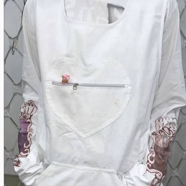 나이트프루티 하트 포켓 앞치마