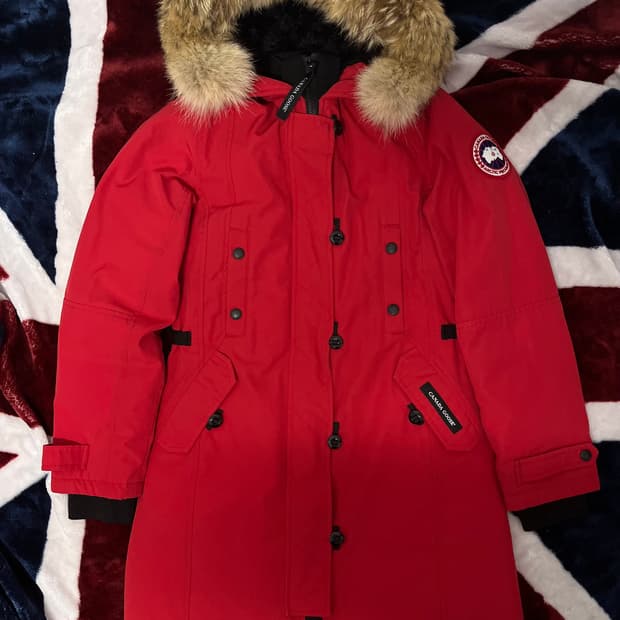 캐나다구스 여성 롱패딩 90 정품