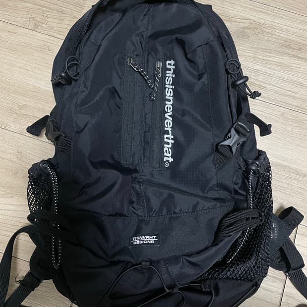 디스이즈네버댓 백팩 블랙