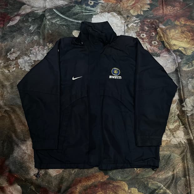 나이키 빈티지 인터밀란 블랙 바람막이자켓 S