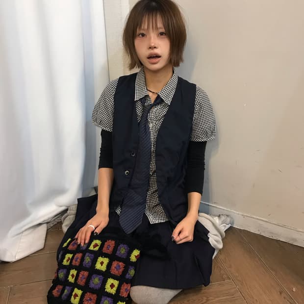 No. 빈티지 프레피 코디 Set