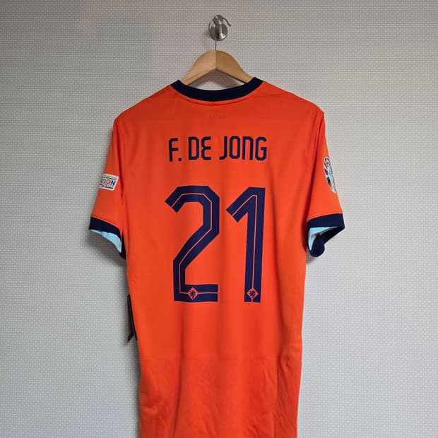 24-26 네덜란드 홈 유니폼 프랭키 데용