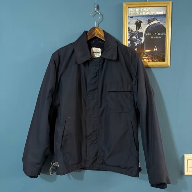 90's U.S Navy A-2 Deck Jacket.
