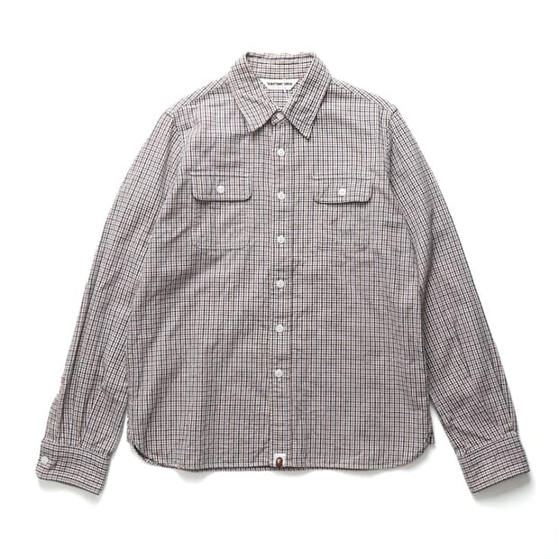 베이프 A BATHING APE Plaid Shirt